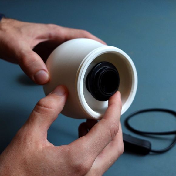 Gazzaladra Edulis Fungus Parameteric Table Lamp, Bedroom Lighting - Picture 7 of 11